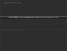 Tablet Screenshot of mijohairsalon.com